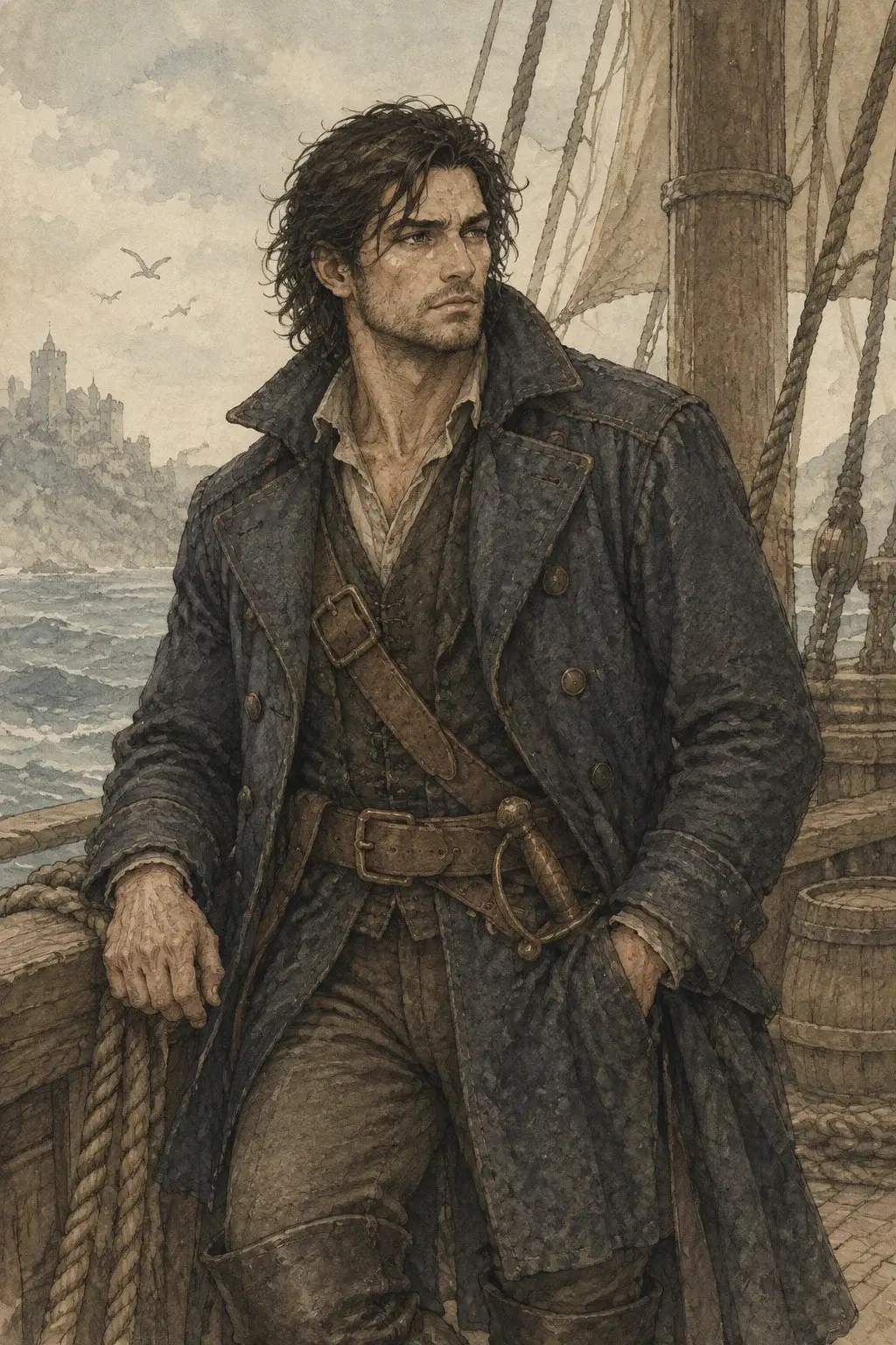 Illustration non officielle de Brashen Trell