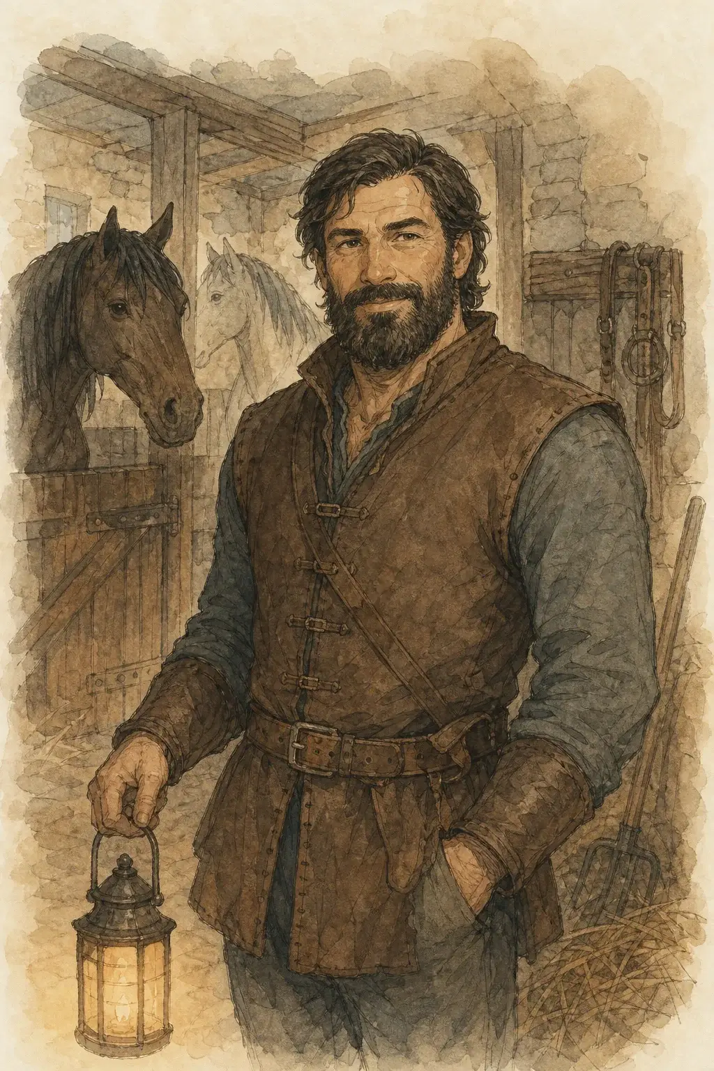 Illustration non officielle de Burrich