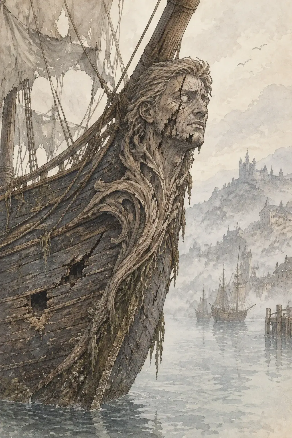 Illustration non officielle de Le Chagrin